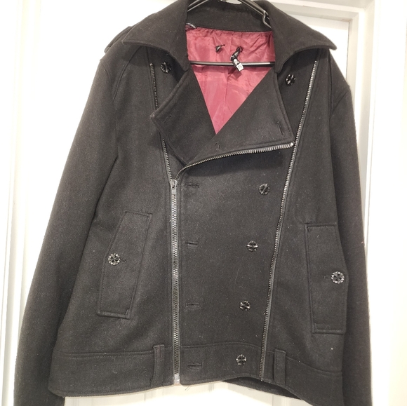 Affliction Men's 2XL Skull Peacoat - Picture 14 of 16